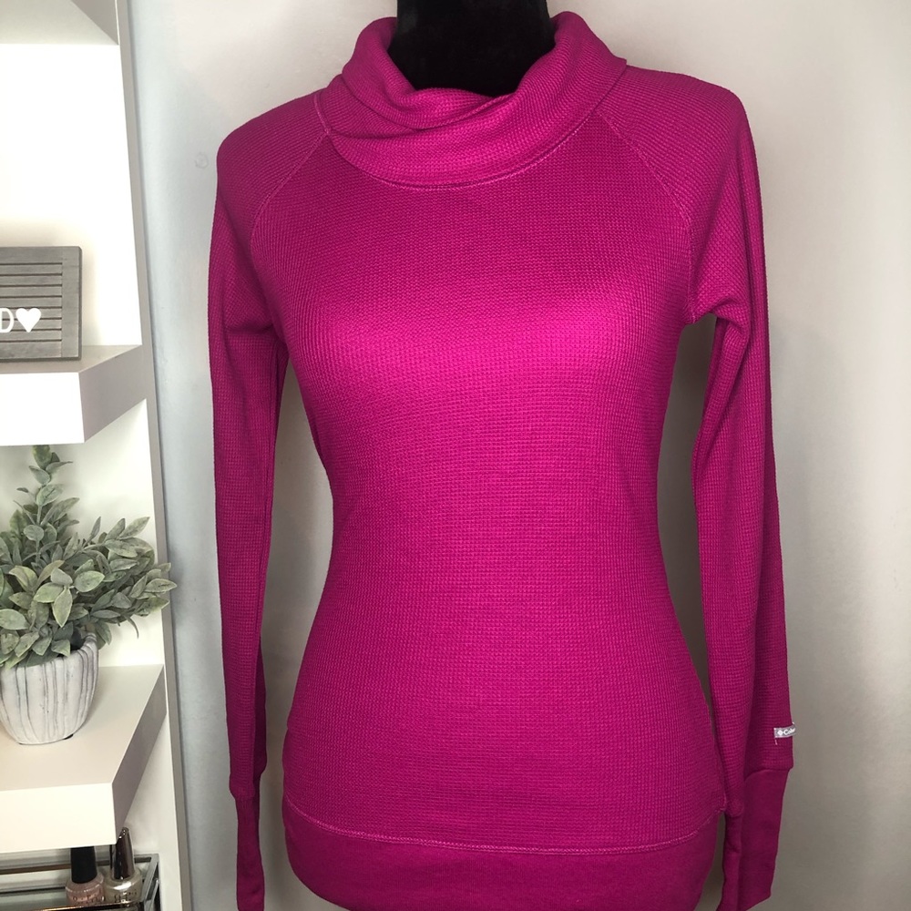 COLUMBIA Pink Pullover Sweater